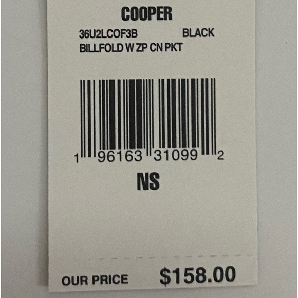 36U2LCOF3B - MICHAEL KORS BLACK - BILLFOLD W ZP CN PKT - Picture 7 of 8